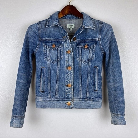 J. Crew Jackets & Blazers - J. Crew Classic Denim Jean Jacket Size XXS